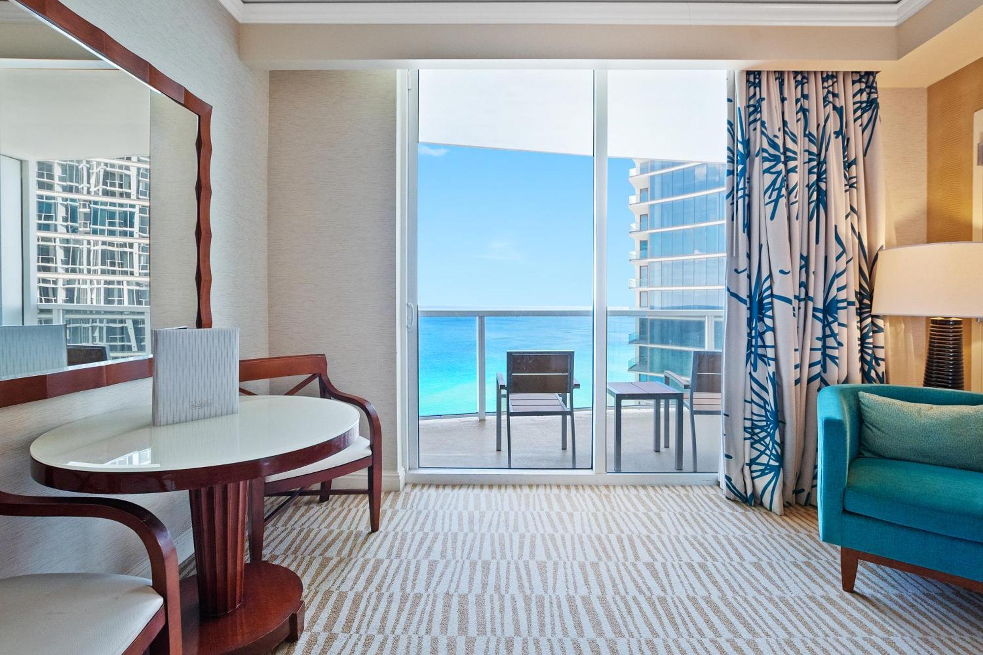 Trump International Deluxe 2 Queen Bed Ocean Front Sunny Isles Beach Zewnętrze zdjęcie
