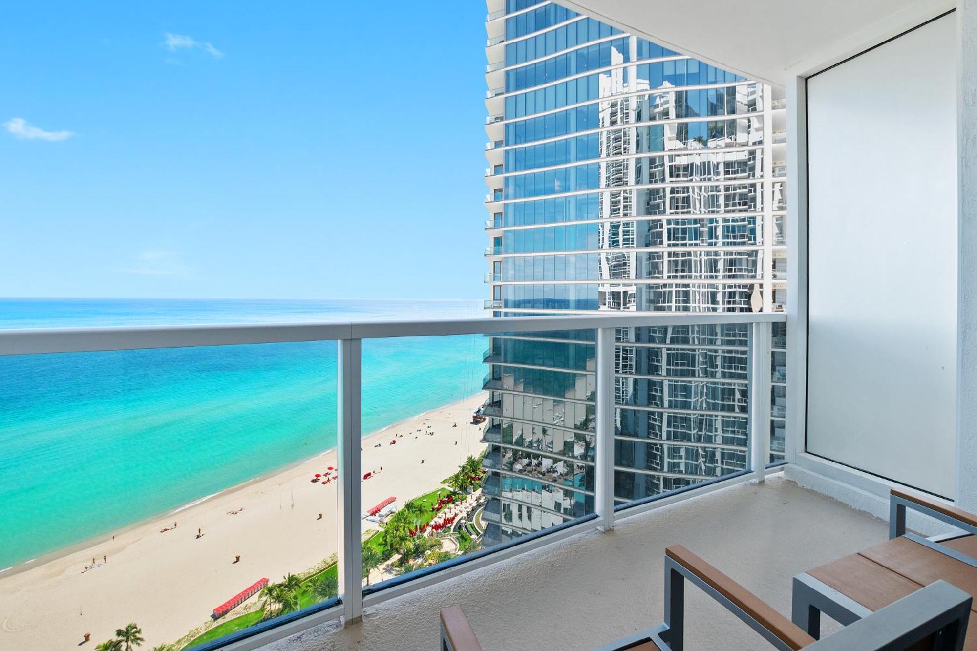 Trump International Deluxe 2 Queen Bed Ocean Front Sunny Isles Beach Zewnętrze zdjęcie